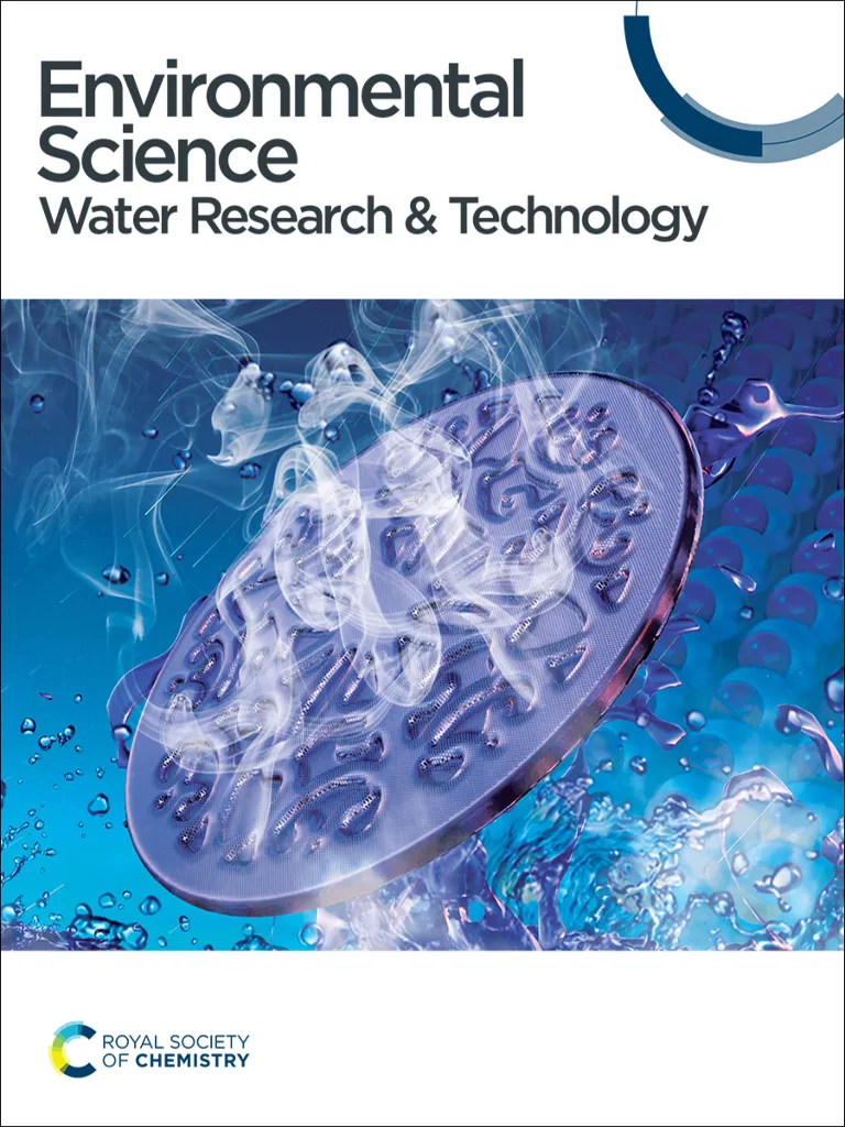 Environmental Science: Water Research & Technology — journal thumbnail
